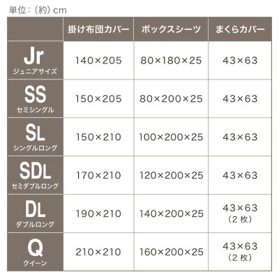 布団カバーセット ジュニア セミシングル シングルロング セミダブルロング ダブルロング 和洋共通仕様タイプ おしゃれ かわいい ボックスシーツ 布団カバー 枕カバー セット コトカ kotoka 洗える 低ホルム ピーチスキン ベッド用 【送料無料】 - Image 3