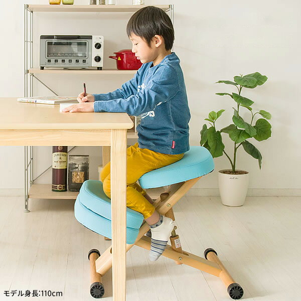 学習チェア 補助クッション付 プロポーションチェア キッズ 背筋が伸びるチェア キッズチェア 子供チェアー 学習イス 学習椅子(代引不可)【送料無料】のサムネイル