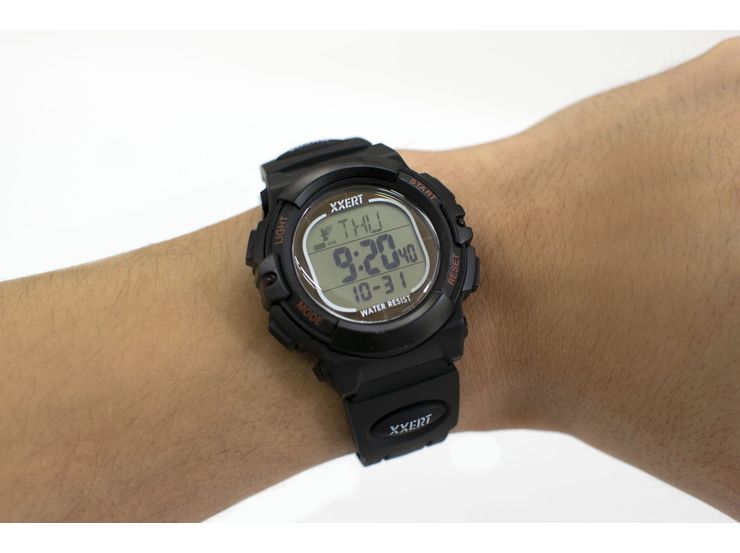 ノア 電波ソーラーウォッチ ブラック XXW-500 BK 時計 腕時計 電波時計 カジュアルウォッチ