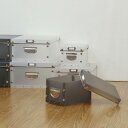 収納ボックス フタ付き クリアカラー 幅16cm 奥行23cm 高さ13.8cm 透明 押入れ収納ボックス ふた付き 折りたたみ 収納箱 衣類 収納ケース 折りたたみ 折り畳み クローゼット