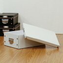 収納ボックス フタ付き おしゃれ 幅24.2cm 奥行き34cm 高さ13cm 押入れ収納ボックス ふた付き 折りたたみ 収納箱 衣類 収納ケース 折りたたみ 折り畳み クローゼット(3)