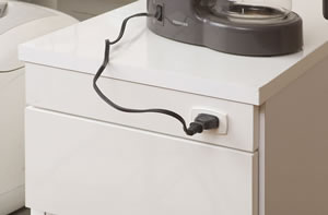 日本製 完成品 シンク横 チェスト 四段 4段...の紹介画像2