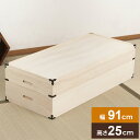 桐 衣装箱 2段 幅91 高さ25cm 隅金具付 桐ケース 衣装ケース 押入れ クローゼット 桐たんす 保管庫 着物 衣類収納 洋服 浴衣 収納(代引不可)【送料無料】