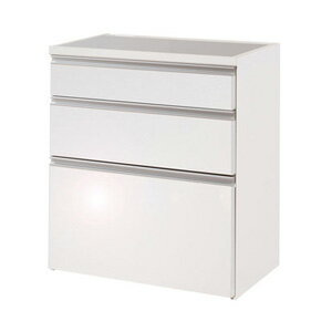 日本製 完成品 大川家具 キッチンカウンター 収納 幅110 110幅 レンジラック カウンター 食器棚 大容量..