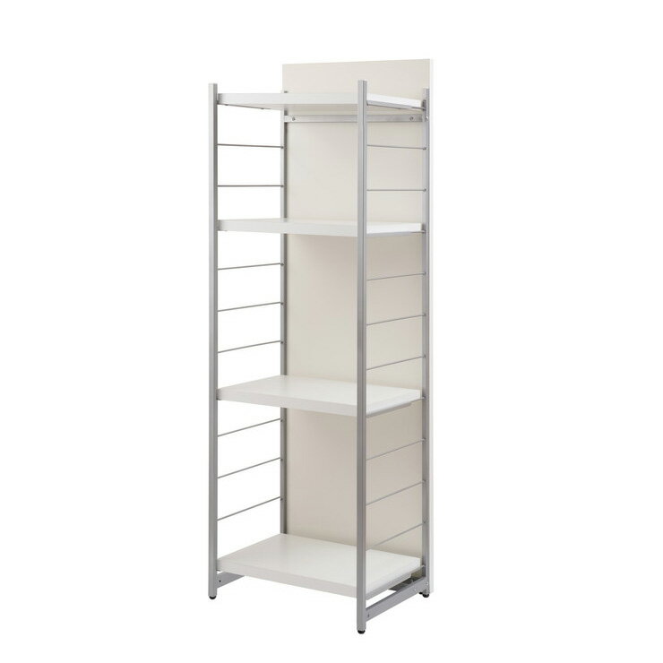 日本製 パーテーション 間仕切り 仕切り リビング 収納 収納ラック 幅60cm ラック ホワイト(代引不可)..