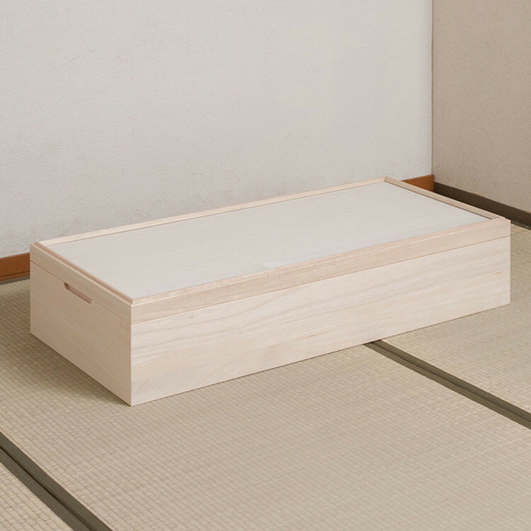 Mini Chest - 桐心 桐ケース 1段 衣装ケース 押入れ クローゼット 桐たんす 保管庫 保管ケース 竹炭シート 着物 衣類収納 洋服 浴衣 印籠式(代引不可)【送料無料】