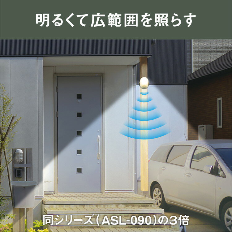 ムサシ 人感センサーライト 屋外 明るさ3段階...の紹介画像3