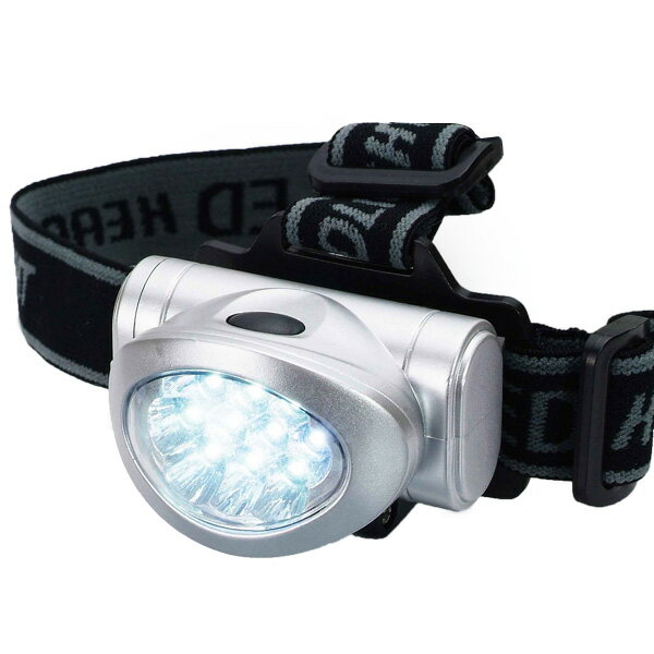 セーブ・インダストリー 10LED ヘッドライト LEDライト 工事現場 ハンズフリー 非常用 防災 手元ライト 災害 夜間(代引不可)【送料無料】