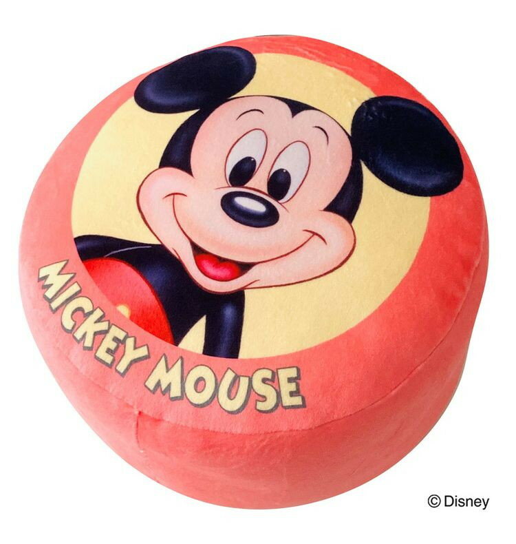 ディズニー パフクッション レトロ ミッキー フェイス キャラクター Disney ミッキー ミニー ドナルド デイジー グーフィー(代引不可)【ポイント10倍】【送料無料】 [3]