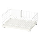 スキット 珪藻土トレー水切りバスケット ホワイト HB-4985 パール金属 キッチン用品 水切り 食器洗い 皿洗い【送料無料】(3)