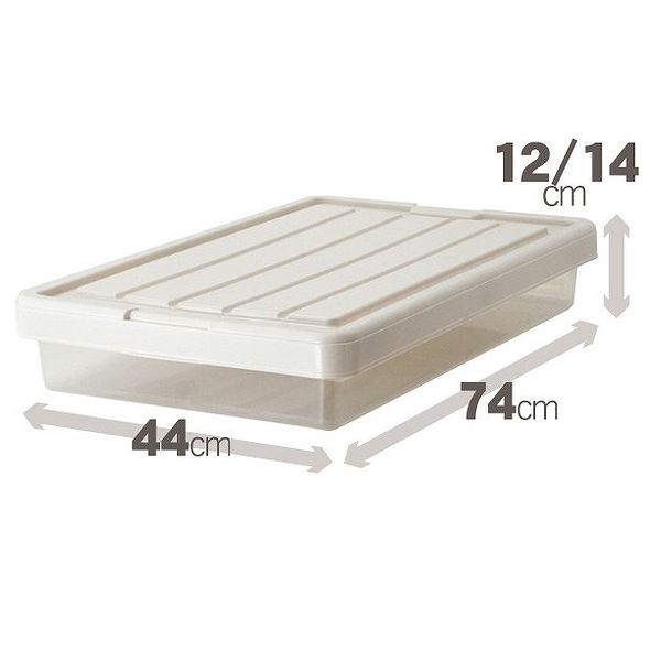 天馬 フィッツケース スリムボックス74 幅44×奥行74×高さ12/14cm (代引不可)