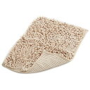 山崎産業 マイクロファイバー バスマット ソフワ 36×50cm ベージュ 風呂用品 風呂 バス バス用品 (代引不可)【送料無料】(3)