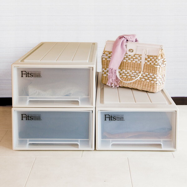 天馬 フィッツケースクローゼット ワイド M-53 fits チェスト タンス 収納 ケース(代引不可)【送料無料】 [3]