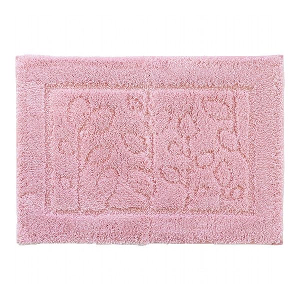 オカ 乾度良好 ファイン バスマット 35×50cm ピンク すぐにサラサラ、足にふんわり抗菌バスマット(代引不可)【送料無料】