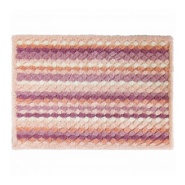 オカ 乾度良好 抗カビプラス バスマット 50×70cm ピンク 裏面抗カビ加工でいつでもキレイ!(代引不可)【送料無料】