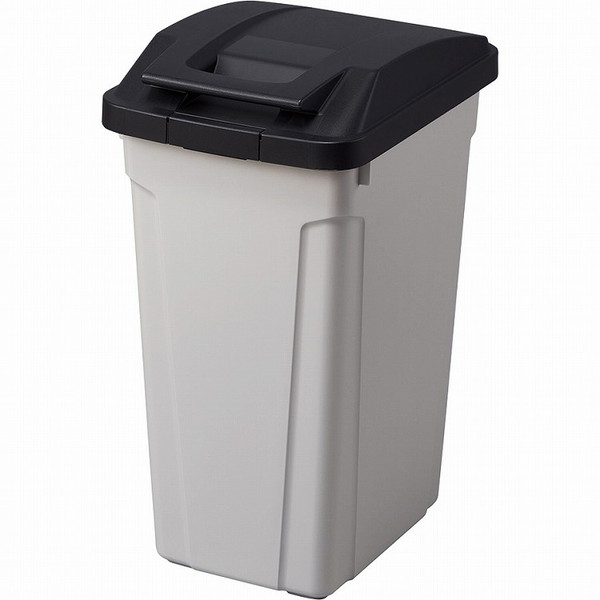 アスベル ハンドル付分別ペール 45L ブラック【送料無料】