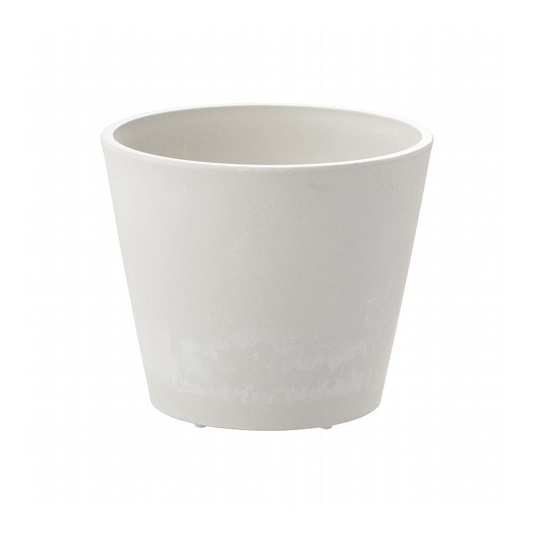 リッチェル ボタニー ハイドポット 23型 ホワイト 鉢 鉢カバー 植木鉢 プランターカバー 6号 7号鉢 丸型(代引不可)【送料無料】