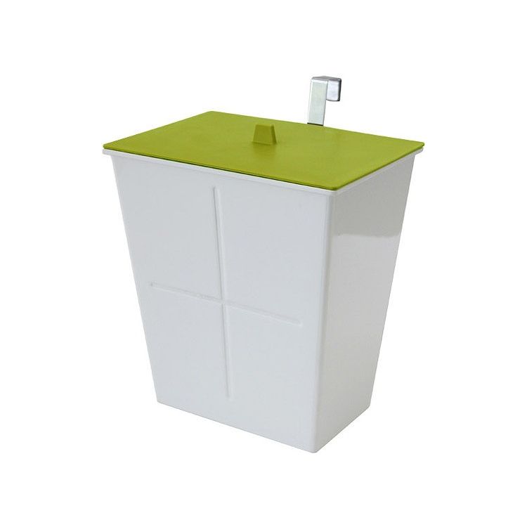 八幡化成 アピュイ ハングポケット 3L グリーン 232292 フック付きで収納扉に簡単に取り付け可能!(代引..