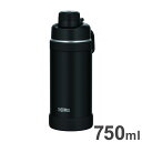 サーモス 真空断熱スポーツボトル 750ml ブラック FJU-750 THERMOS保冷スポーツ子供 軽量 コンパクト魔法瓶(代引不可)【送料無料】(3)