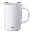 HARIO セラミックコーティング 真空二重保温マグ 470ml CMG-470-W マグカップ 保温 保冷 セラミックコート 真空断熱マグカップ【送料無料】(3)