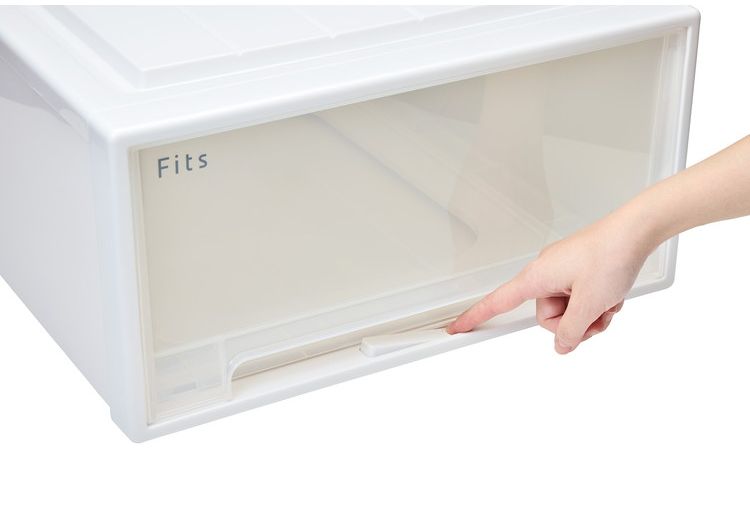 【2025年新作】 天馬 収納ケース Fits フィッツケース 74-44M WC(ホワイトクリア)【送料無料】 [2]