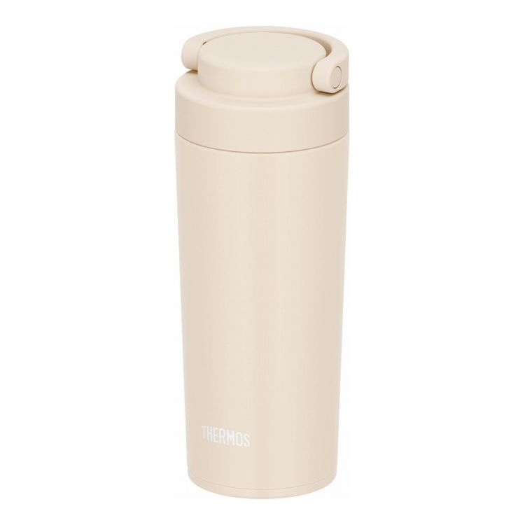 サーモス 真空断熱ケータイタンブラー JOV-421 420ml アイボリーステンレス かわいい 0.42L コーヒー こぼれない(代引不可)【送料無料】
