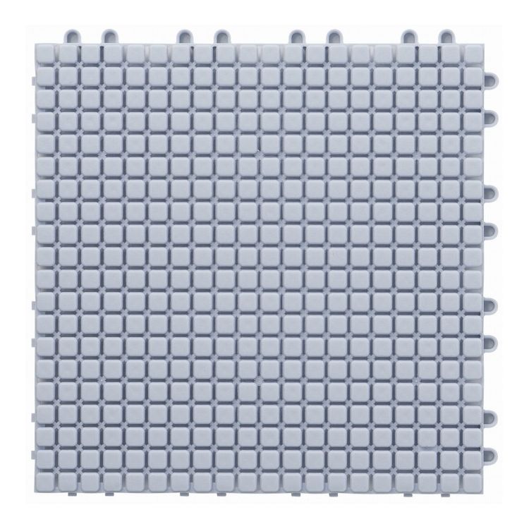 【2個セット】 山崎産業 素足快適マット 30cm×30cm ライトブルー コンドル バルコニー プラスチック 水はけ ベランダ【送料無料】