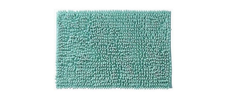 リコメン堂インテリア館の山崎産業 SUSU 抗菌ストロングWバスマット EC (M 40×60cm) グリーン 足拭き タオル 足ふき マイクロファイバー お風呂マット(代引不可)【送料無料】｜アングル2