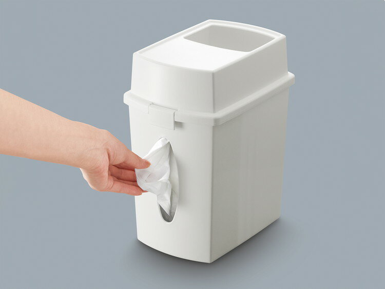 不動技研 ティッシュケース付ダストボックスごみ箱 ティッシュケース(代引不可)【送料無料】 [2]
