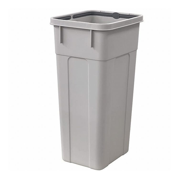 Dustbins - リス ベルク 角ペール 30D 本体 29L ライトグレー GBEC250(代引不可)【送料無料】