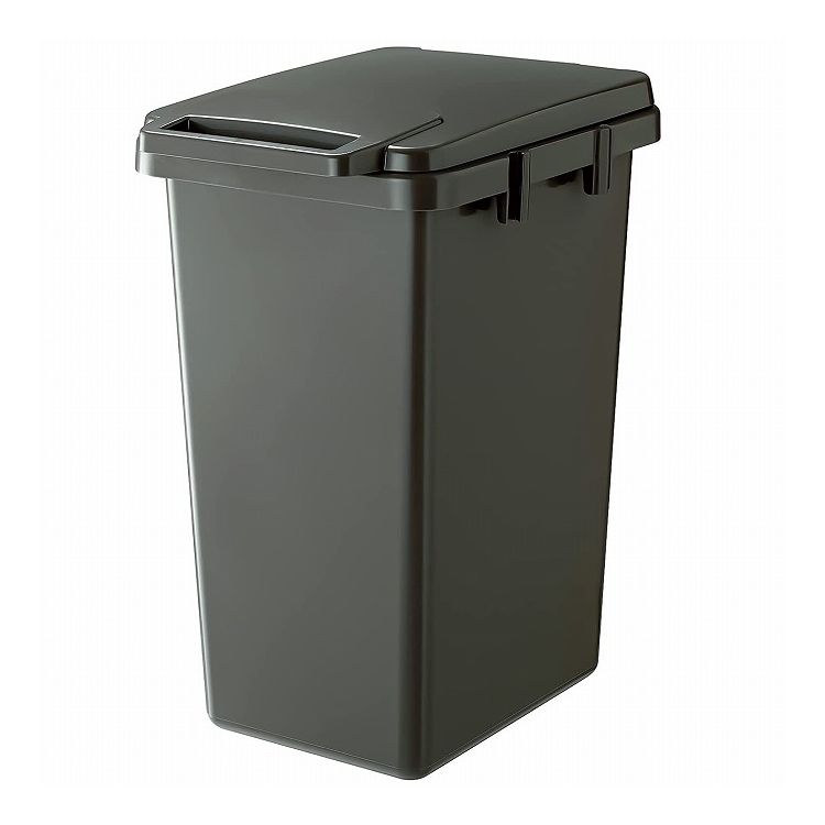 リス HOME&HOME 片手で開く連結ダストボックス70J 70L ダークグレー GBBE146(代引不可)【送料無料】