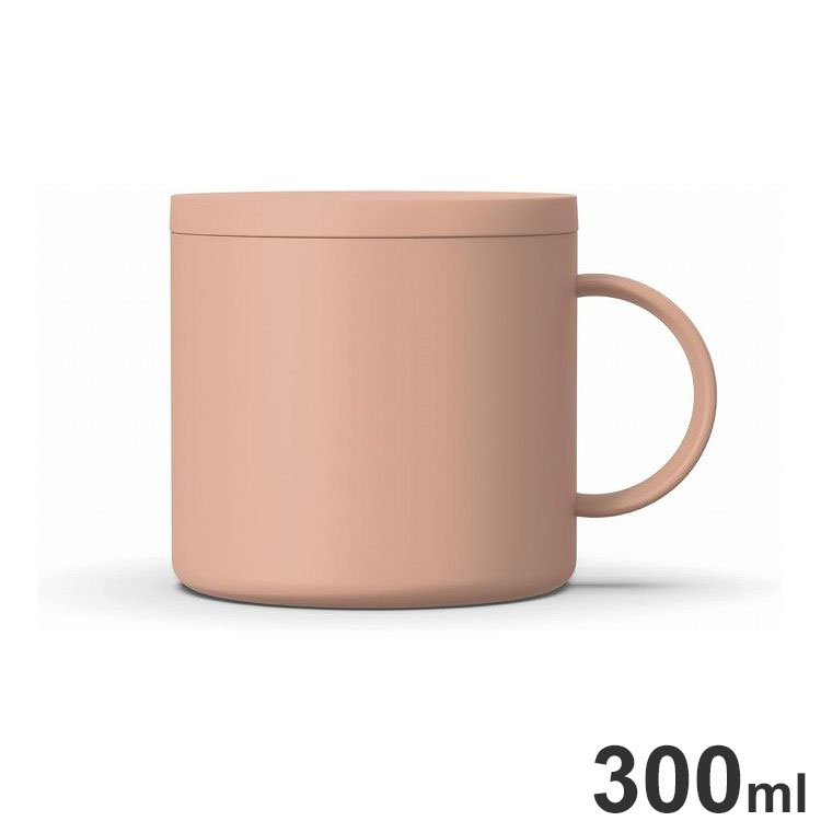 アスベル 保温 マグカップ F300 グレイッシュピンク(代引不可)【送料無料】