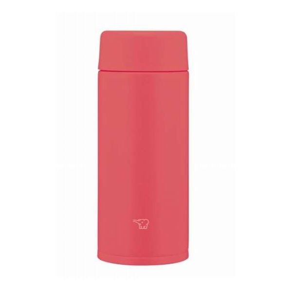 象印 ステンレスマグ スクリュータイプ ポピーレッド 360ml SU-AA36-RMパッキン一...