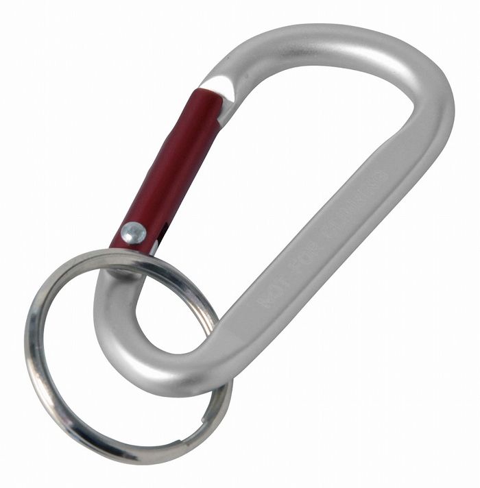 アークランドサカモト グレイトツール アルミカラビナ 5×50mm シルバー X12603