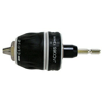 新亀製作所 SUNFLAG(サンフラッグ) キーレスドリルチャック 1.5~13mm No.CR-13【送料無料】