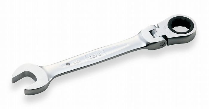 前田金属工業 TONE(トネ) 首振ラチェットめがねレンチ 22mm RMF-22【送料無料】