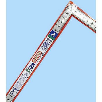 シンワ測定 曲尺同厚 シルバー 30cm 表裏同目 名作 JIS 10647【送料無料】