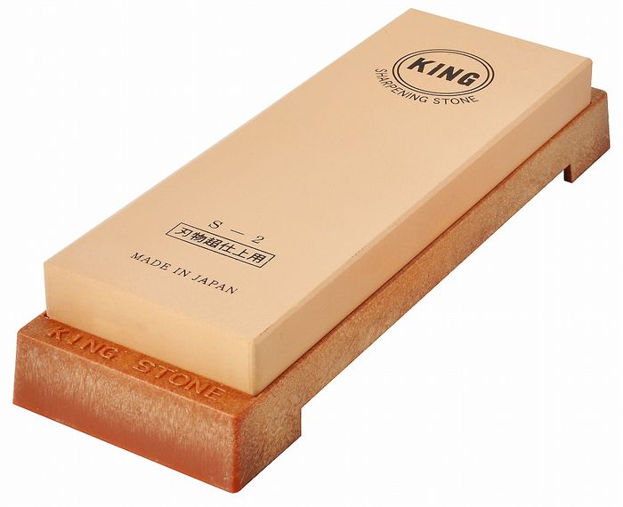 松永トイシ キング 仕上砥石 #6000 台付 S-2【送料無料】