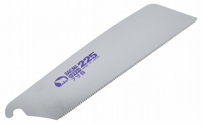 【商品詳細】刃先には衝撃焼入を施してありますので耐久性に優れシャープな切れ味を長期間保てます。刃渡り：225mm刃数112製品サイズ（約mm）：262×60×0.6SK‐4日本製【送料について】北海道、沖縄、離島は送料を頂きます。