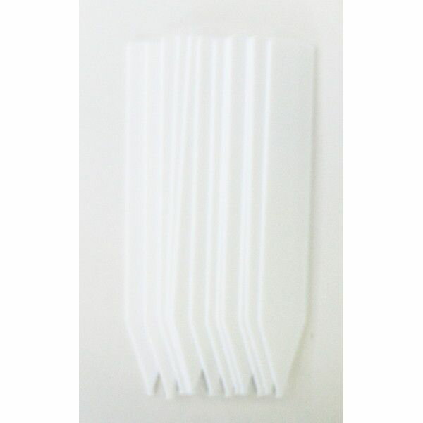 自然 園芸立型ラベル 白 11cm 12枚入 727656