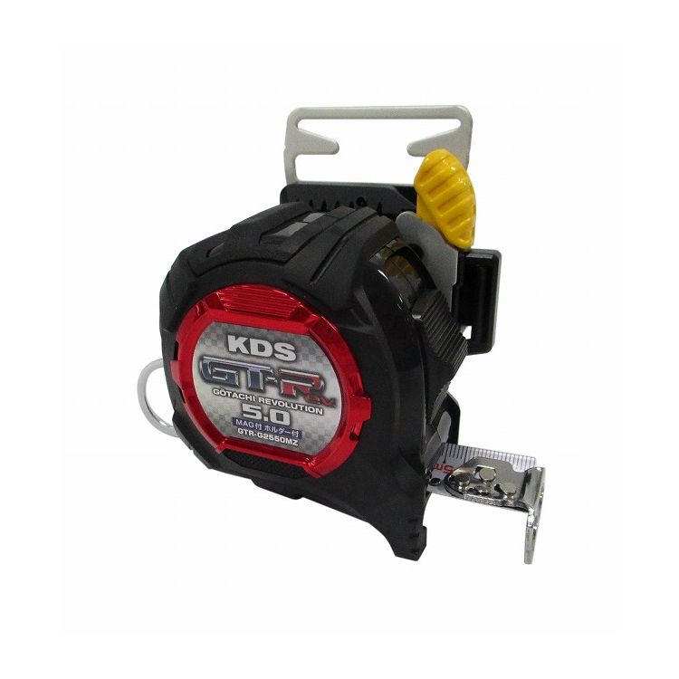 ムラテックKDS コンベックス 剛立G 25mm幅×5.0m マグ厚爪・ハーネス縦ベルト用ホルダー付 GTR-G2550MZT