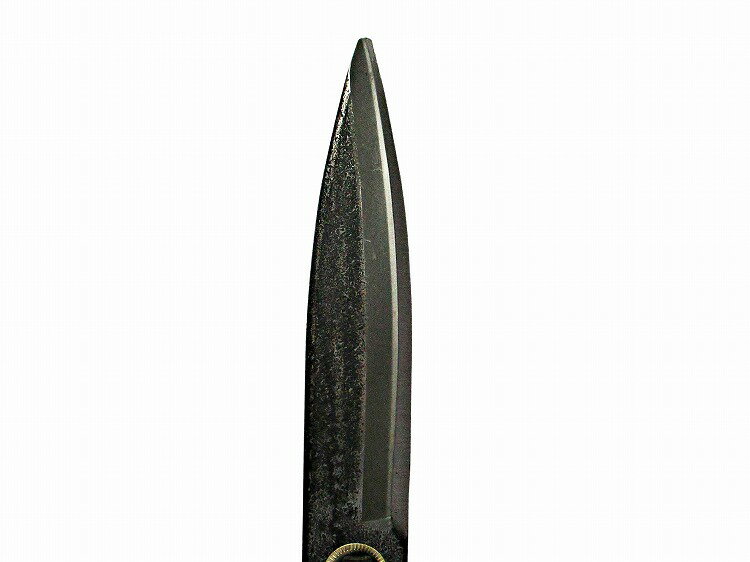 若獅子 木柄刈込鋏 R刃 165mm 総焼入 シブ取リ付