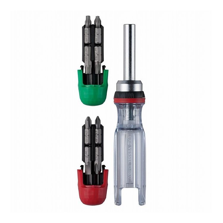 Driver - VESSEL ベッセル ラチェットドライバー 16本組 本締メ対応 TD-6816MG【送料無料】