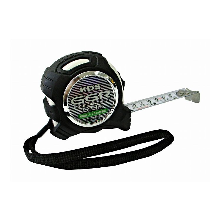 ムラテックKDS コンベックス GGR 25mm幅×5.5m尺 厚爪付 GGR25-55S【送料無料】