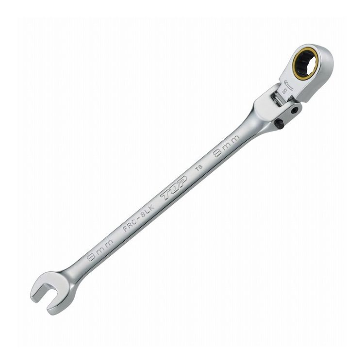 Wrenches - トップ工業 TOP 首振ロックラチェットコンビ 8mmFRC-8LK【送料無料】