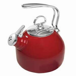 シャンタール ケトル Chantal シャンタール　笛吹き クラシック エナメルケトル　1.7L　IH対応 チリレッド(RE) やかん 7184【送料無料】【あす楽対応】