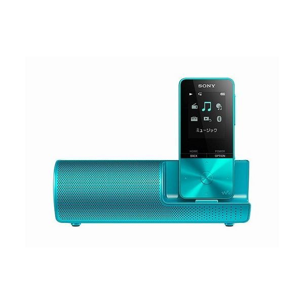 ソニー ウォークマン Sシリーズ (メモリータイプ) 16GB ブルー スピーカー付属 NW-S315K L(代引不可)【送料無料】