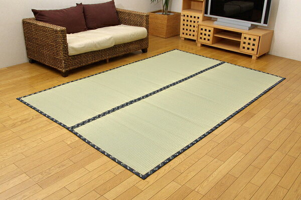 純国産 糸引織 い草上敷 『数寄屋』 六一間 2畳(約185×185cm)(代引き不可)【送料無料】 [2]