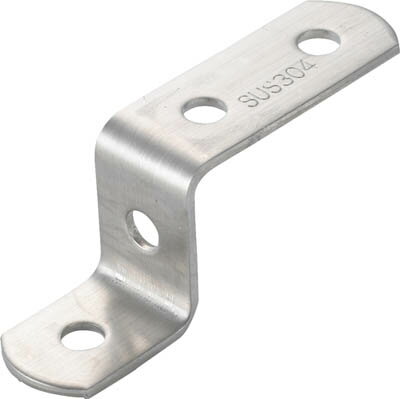 TRUSCO ジョイント金具19型Z ステンレス 寸法79X52 穴数4【TK19-Z4S】(建築金物・工場用間仕切り・ジョ..