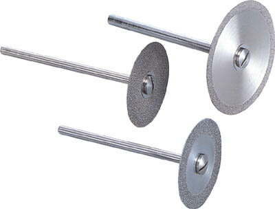 ナカニシ ダイヤモンドカッティングディスク電着タイプ シャンク径φ3【14083】(研削研磨用品・ダイヤモンドバー)【送料無料】